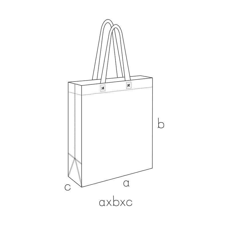 CAJA - ASA LARGA - BLANCO