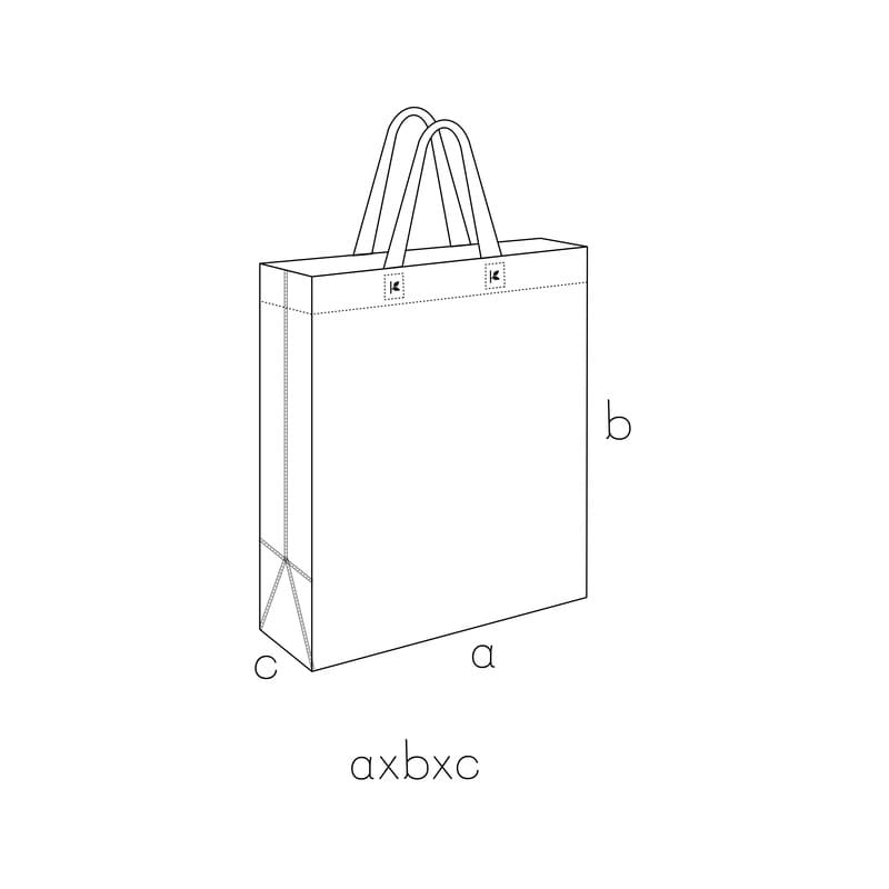 CAJA - ASA CORTA - BLANCO