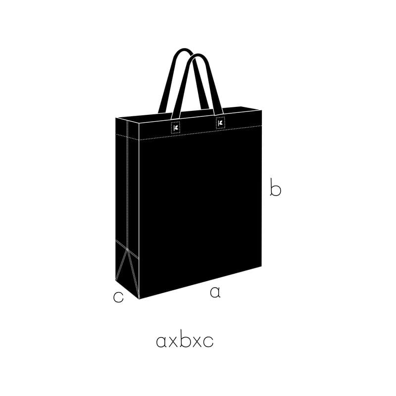 CAJA - ASA CORTA - NEGRO