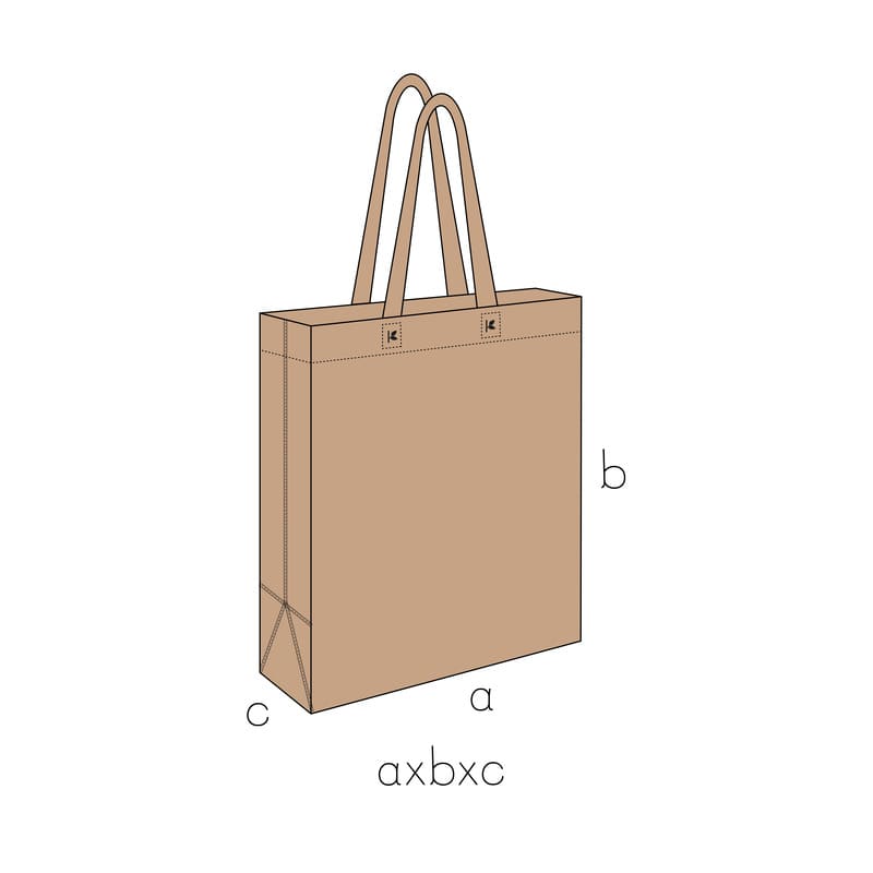 CAJA - ASA LARGA - BEIGE