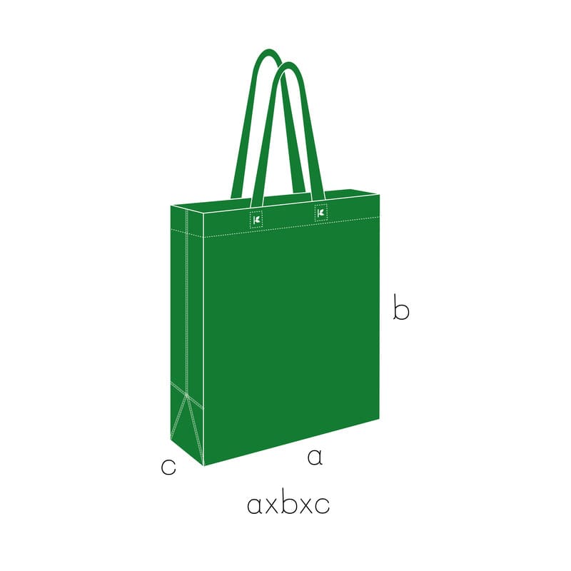 CAJA - ASA LARGA - VERDE OSCURO