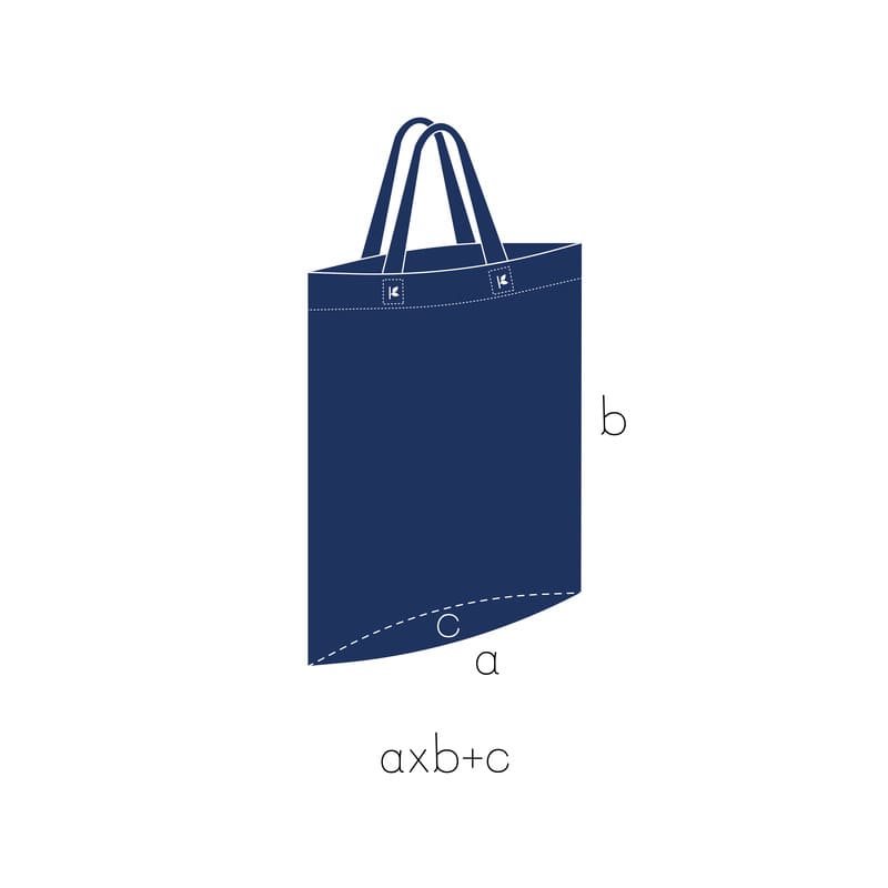 FUELLE - ASA CORTA - AZUL MARINO